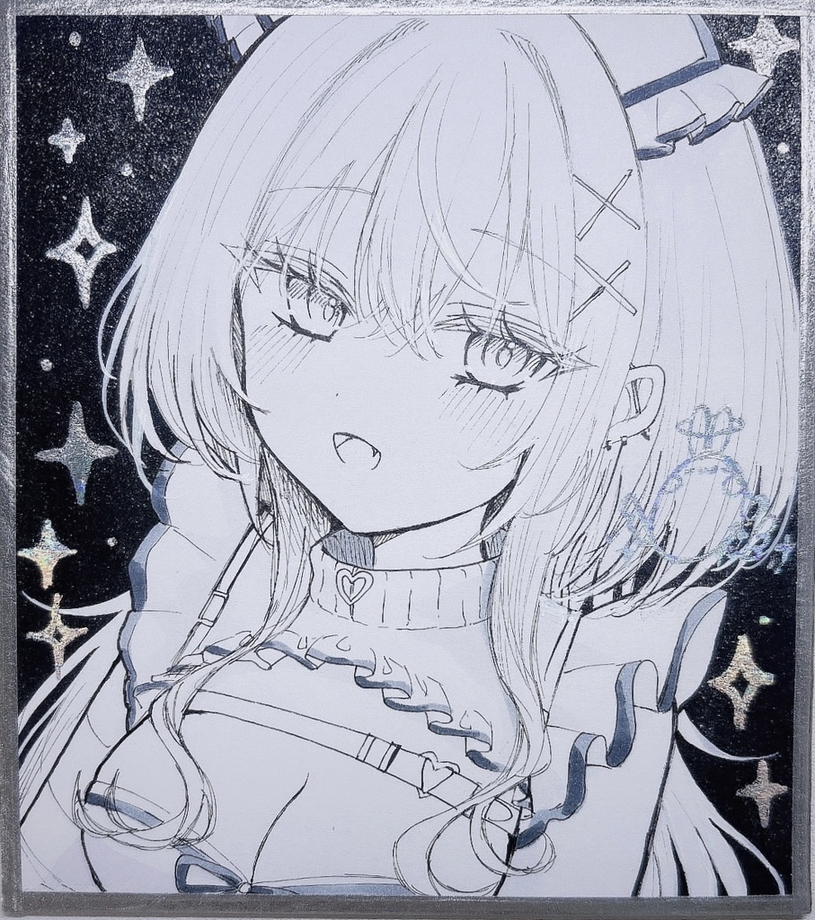 手描きミニ色紙 No.1