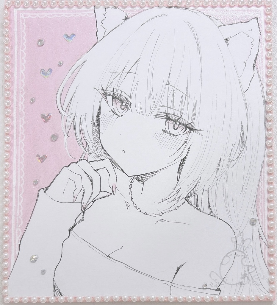 手描きミニ色紙 No.4