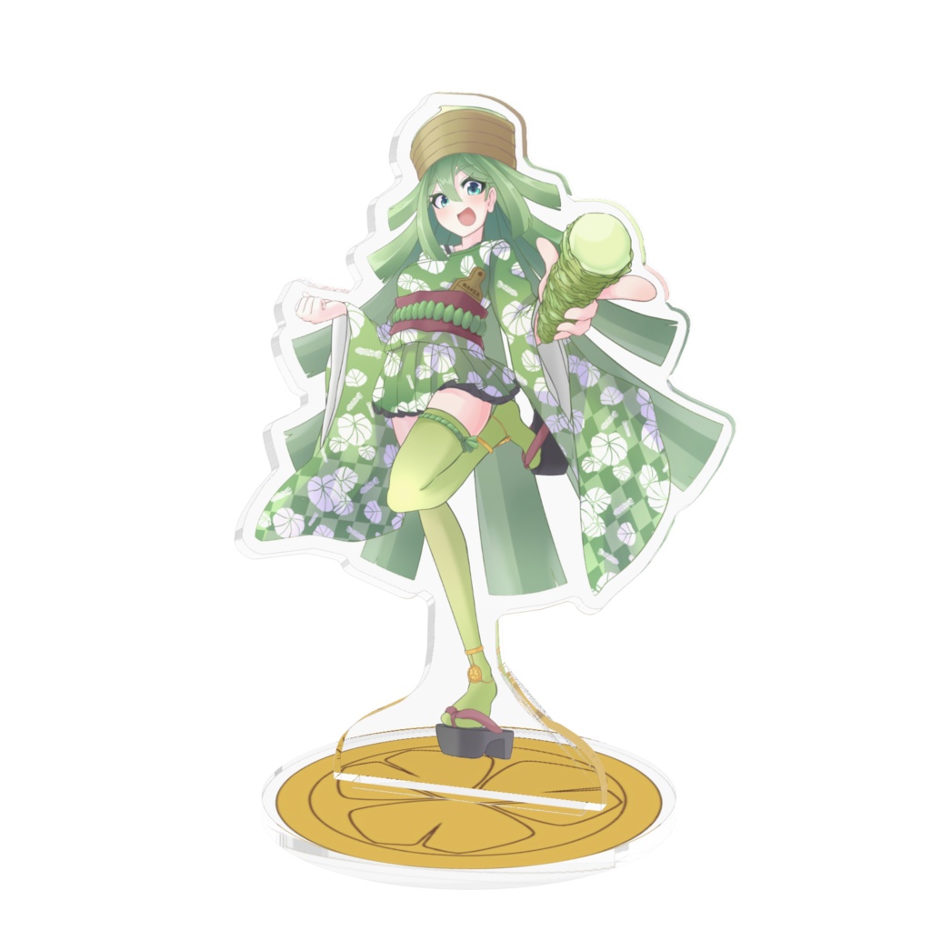 侘美寂美ワサ美 キービジュアルアクリルフィギュア