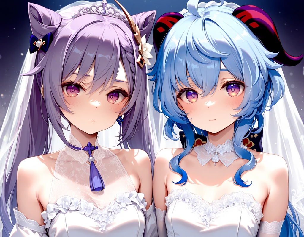 甘雨と刻晴 同人作品集 #01