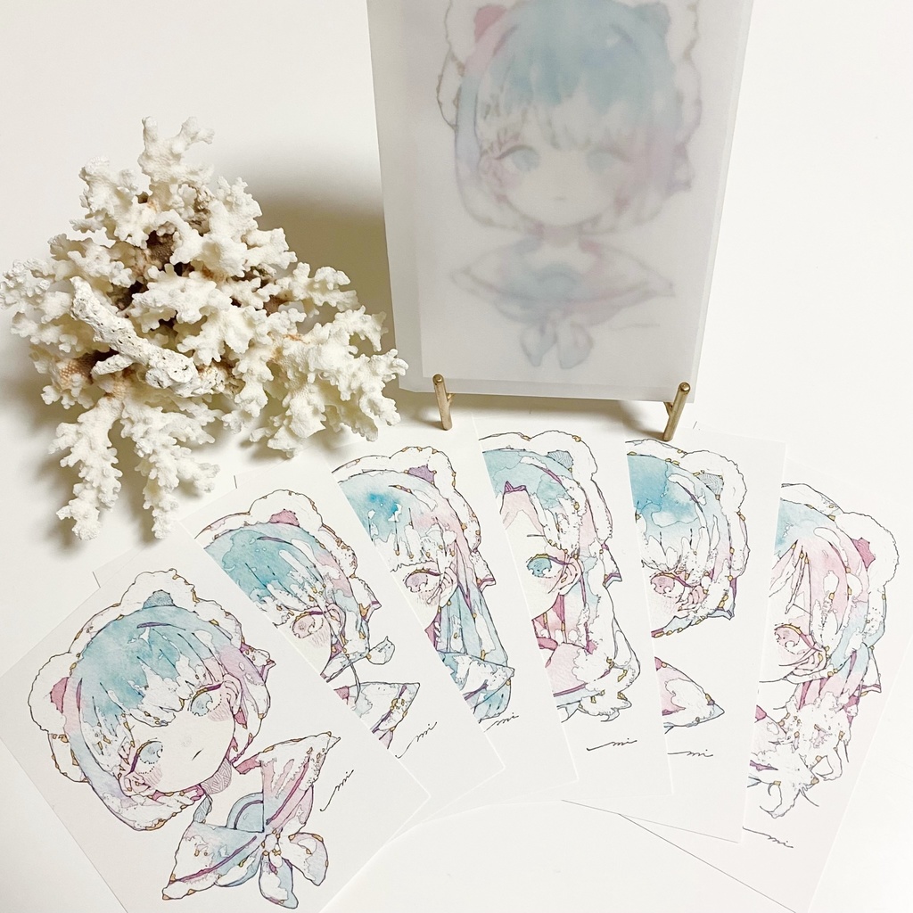 【在庫約10点のみ】Postcard 6set［熊］