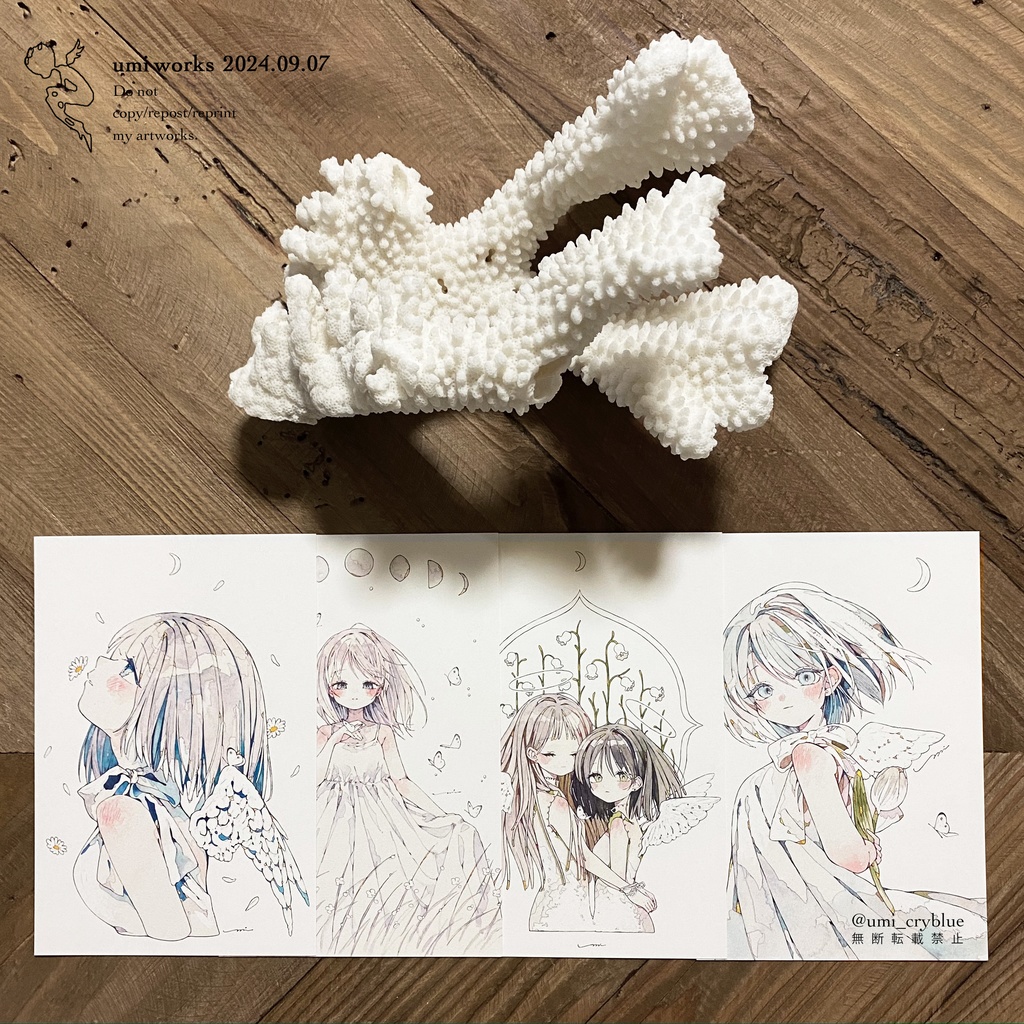 【準新作｜在庫わずか】Postcard 4set［園］