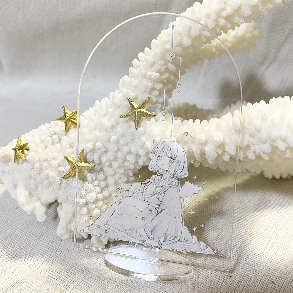 【準新作｜在庫約10点】Acrylic stand figure [ながれおちたきらめき]