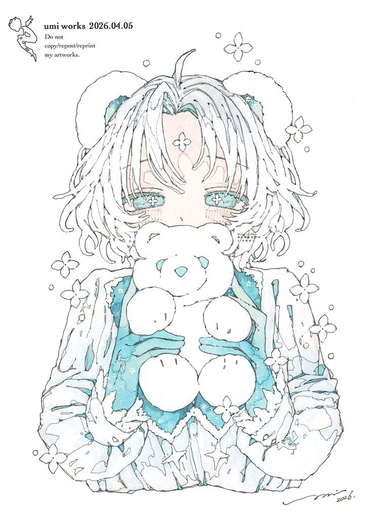 clear sticker［白い僕らの秘密事］