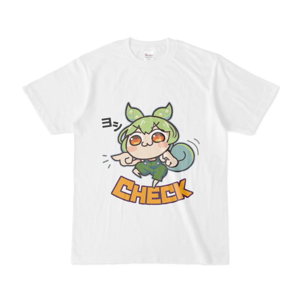CHECKずんだもんTシャツ