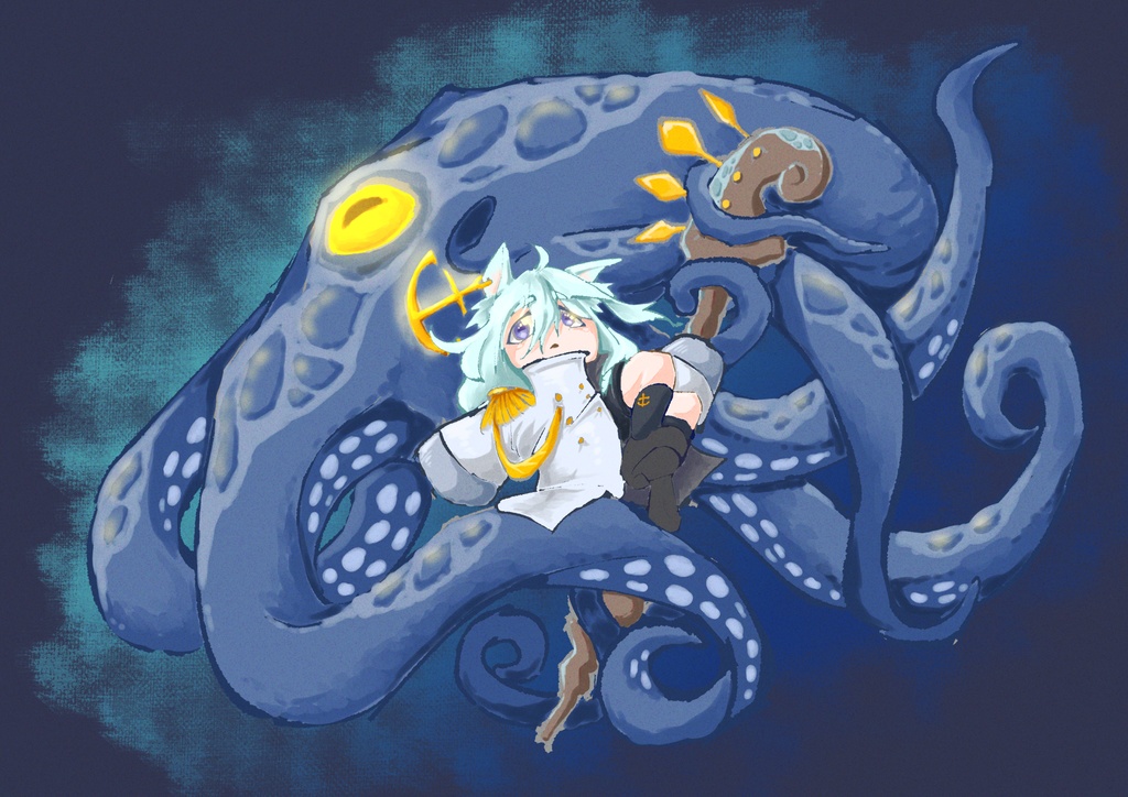 激流-アクリルキーホルダー