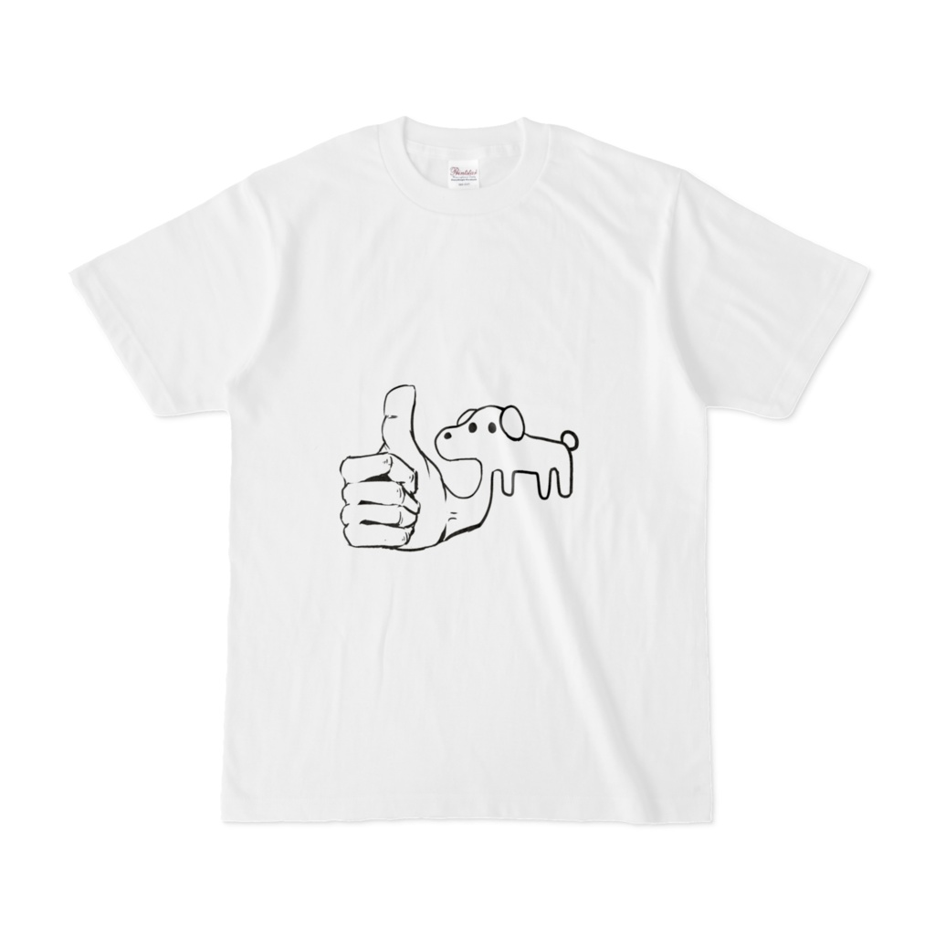 グッドドッグTシャツ(白)