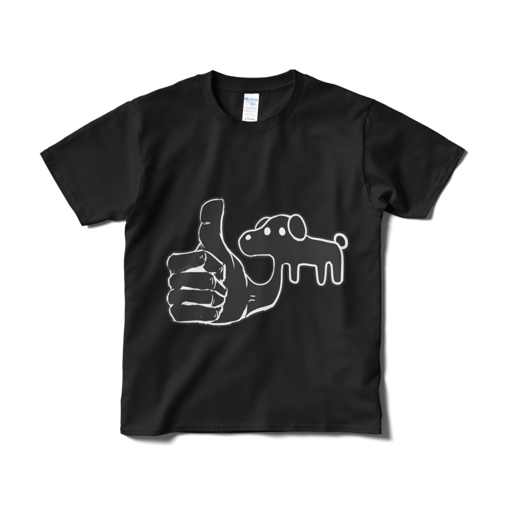 グッドドッグTシャツ(黒)