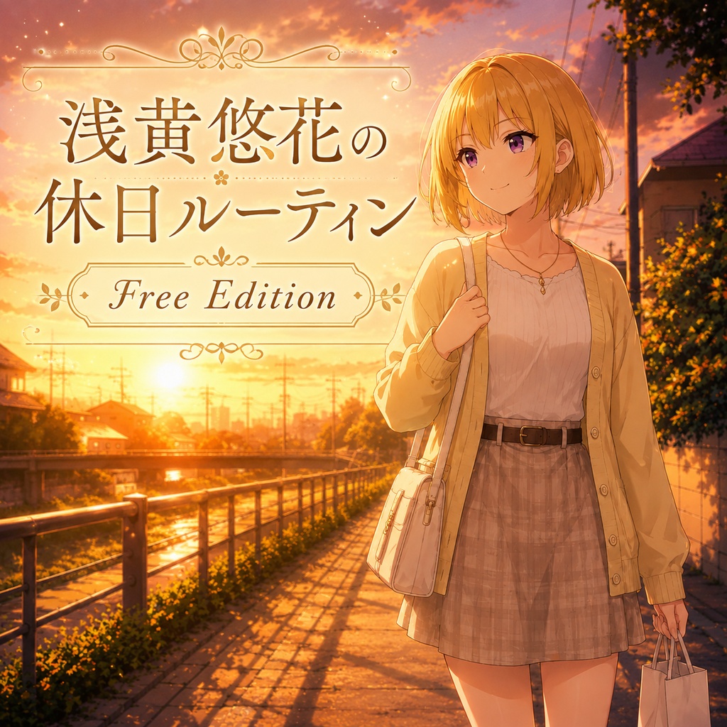 浅黄悠花の休日ルーティン Free Edition