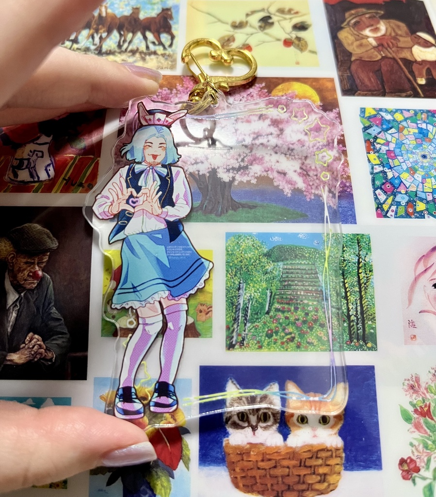 氷華ちゃんアクキー(一緒にお写真ver)※必ず紹介文をご確認ください