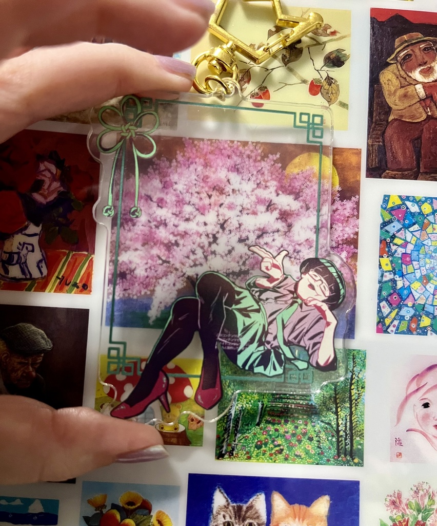 マロ子さんアクキー※必ず紹介文をご確認ください