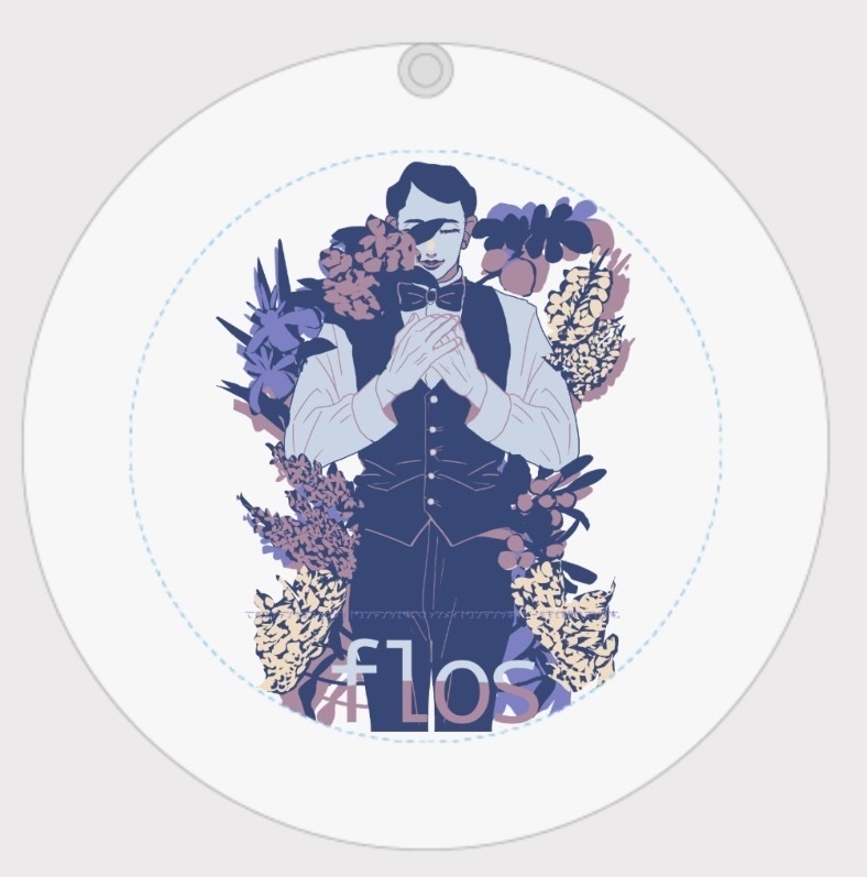 🐭💐スライドミラーキーホルダー※画像はデザインのみのものです。