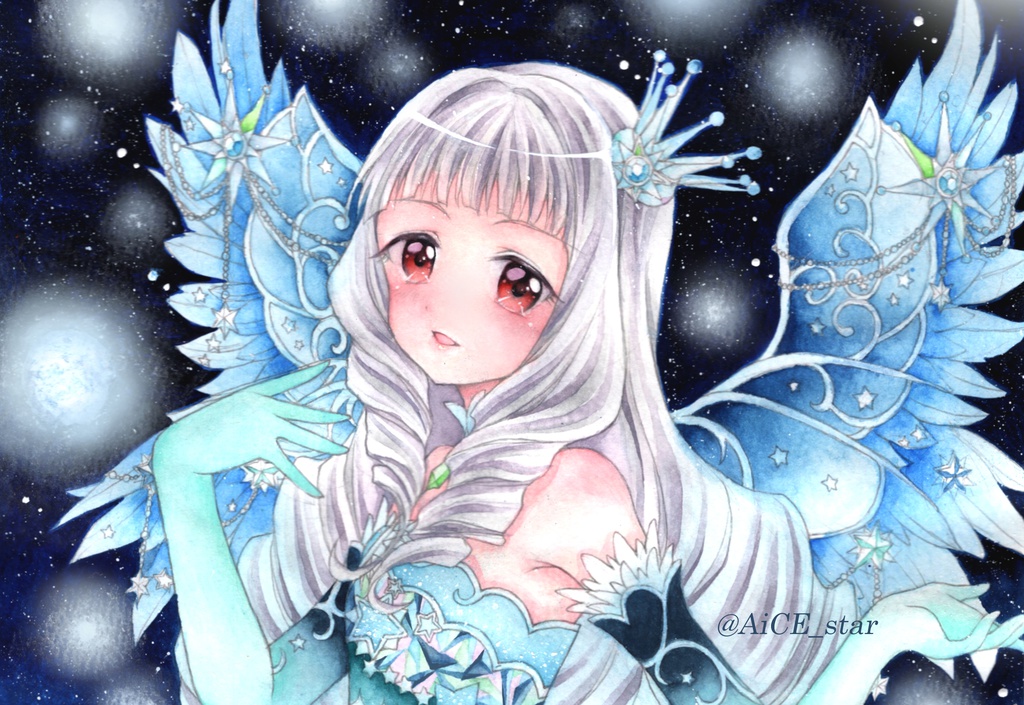 白銀リリィ ポストカード