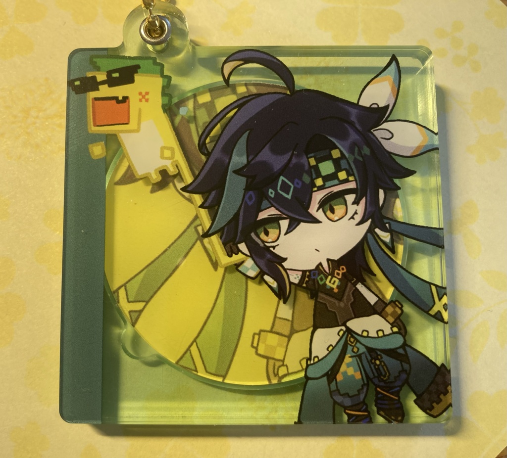 キィニチ　CD型アクリルキーホルダー