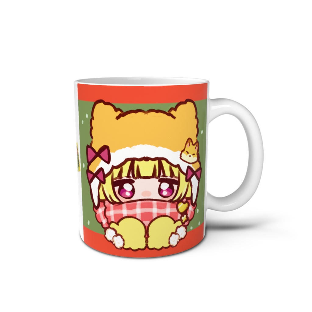 伊丹ラク子マグカップ　クリスマスグッズ