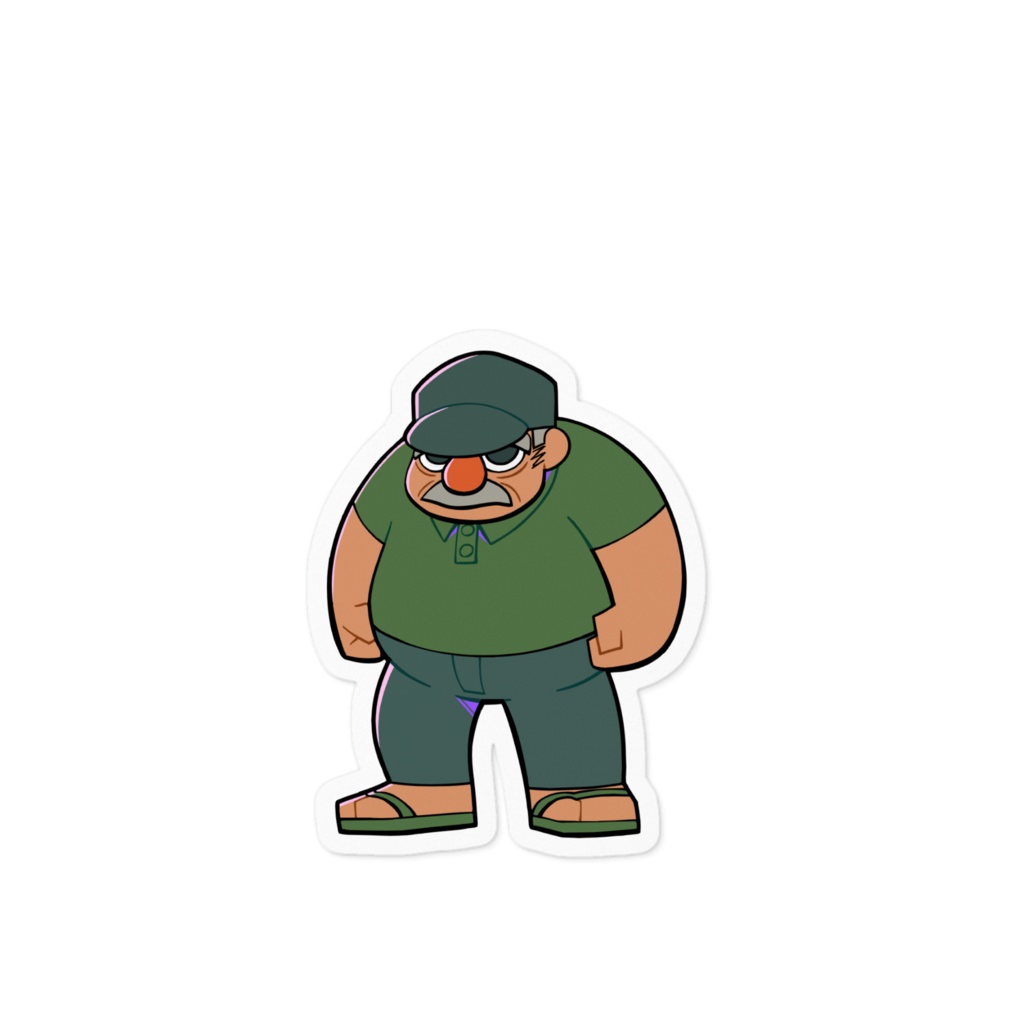 大家さん ステッカー