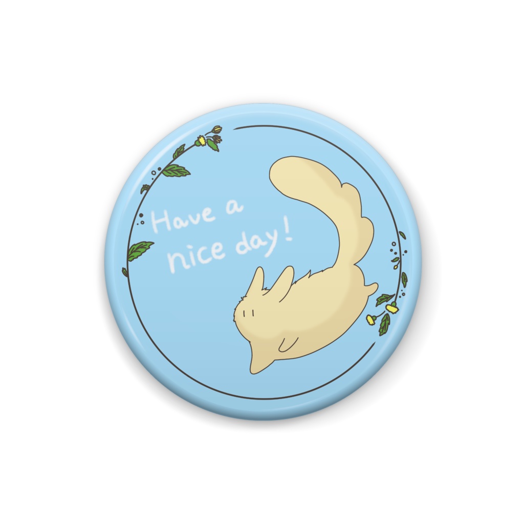 小動物ちぃ1周年記念缶バッジ①