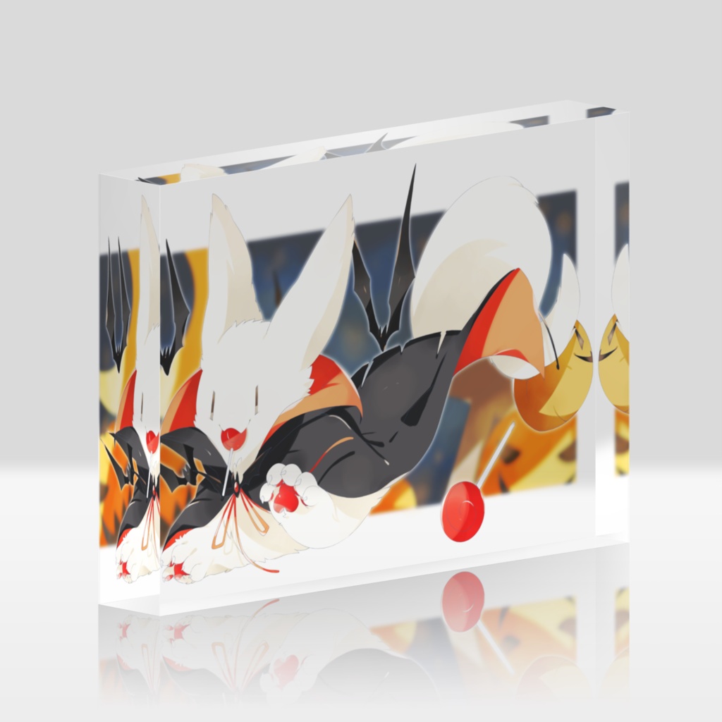 吸血ちぃのアクリルブロック