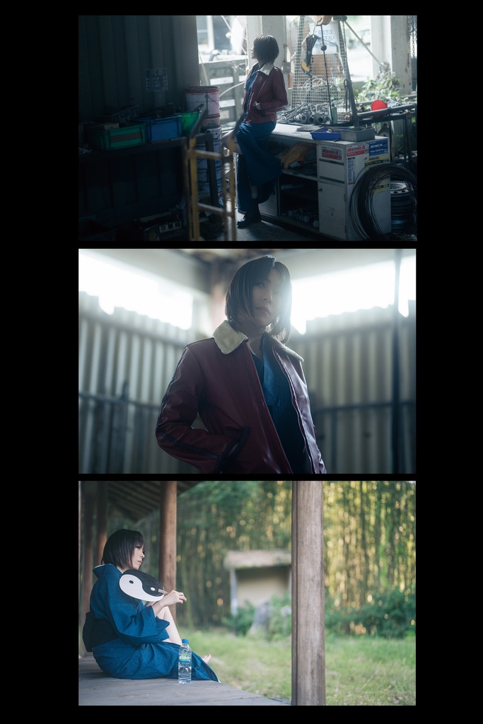 両儀式コスプレ写真集 『光と影』