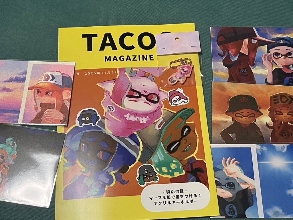 【たんぽぽセット】アクキー1種+ポストカード5種+冊子