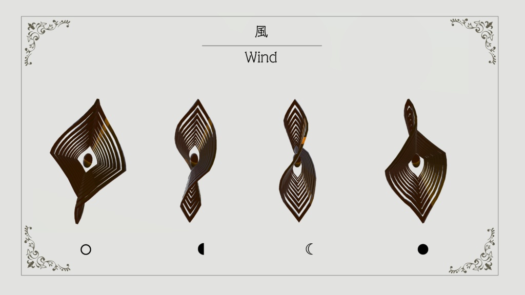 【poiikklph☽ear1st】自然ピアス