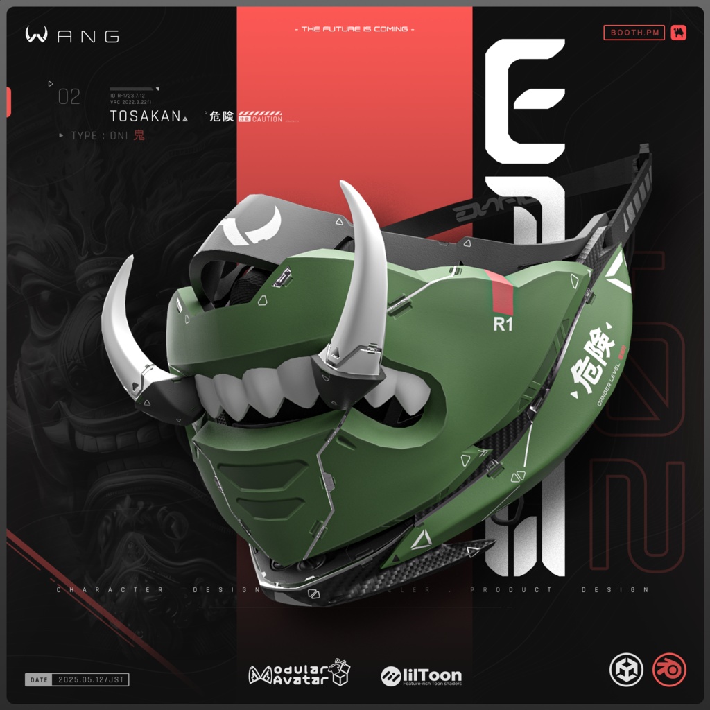 【WANG】-TOSAKAN Mask-