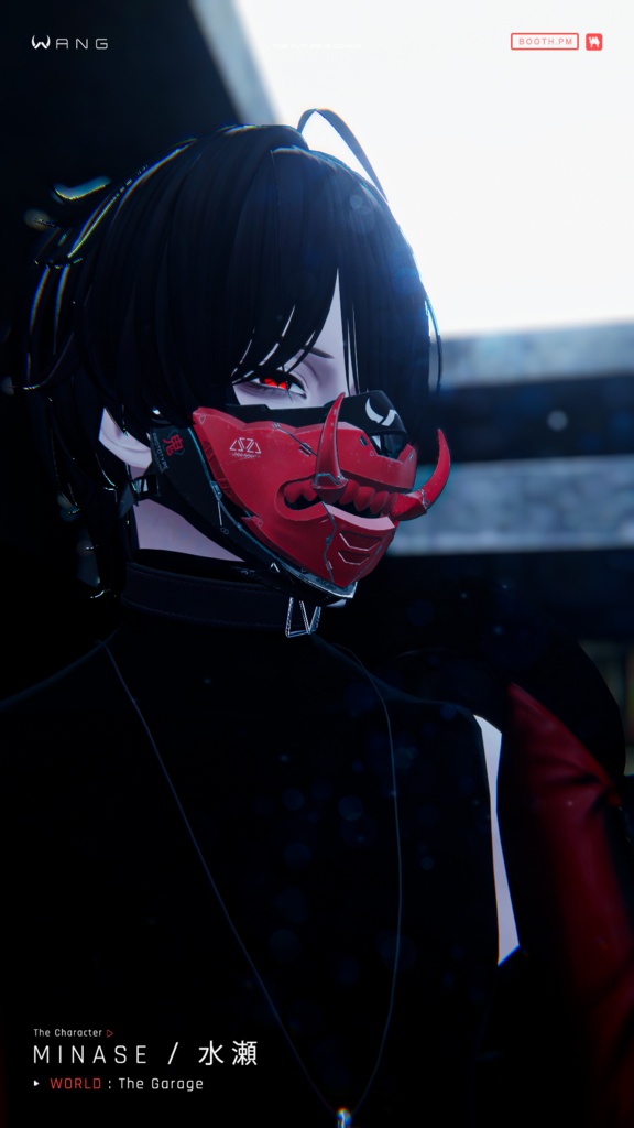 トサカンマスク - TOSAKAN Mask|Cyberpunk Style 【WANG】