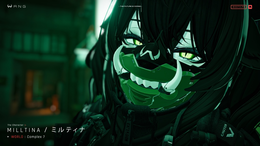 トサカンマスク - TOSAKAN Mask|Cyberpunk Style 【WANG】