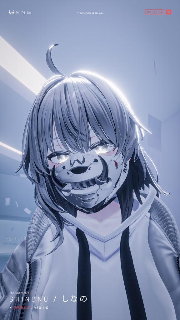 トサカンマスク - TOSAKAN Mask|Cyberpunk Style 【WANG】