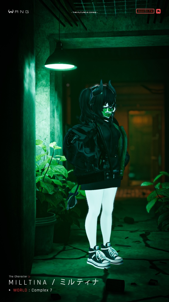 🔥 無料配布イベント🎁🔥【WANG】トサカンマスク - TOSAKAN Mask|Cyberpunk Style