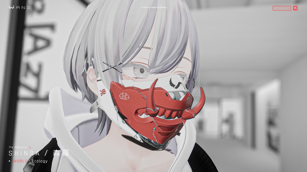 🔥 無料配布イベント🎁🔥【WANG】トサカンマスク - TOSAKAN Mask|Cyberpunk Style