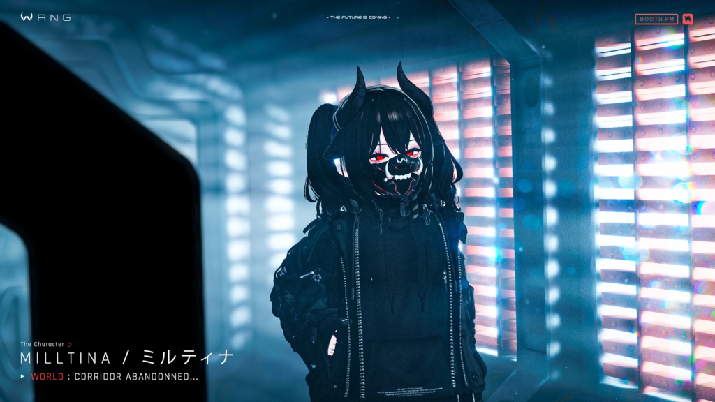 🔥 無料配布イベント🎁🔥【WANG】トサカンマスク - TOSAKAN Mask|Cyberpunk Style