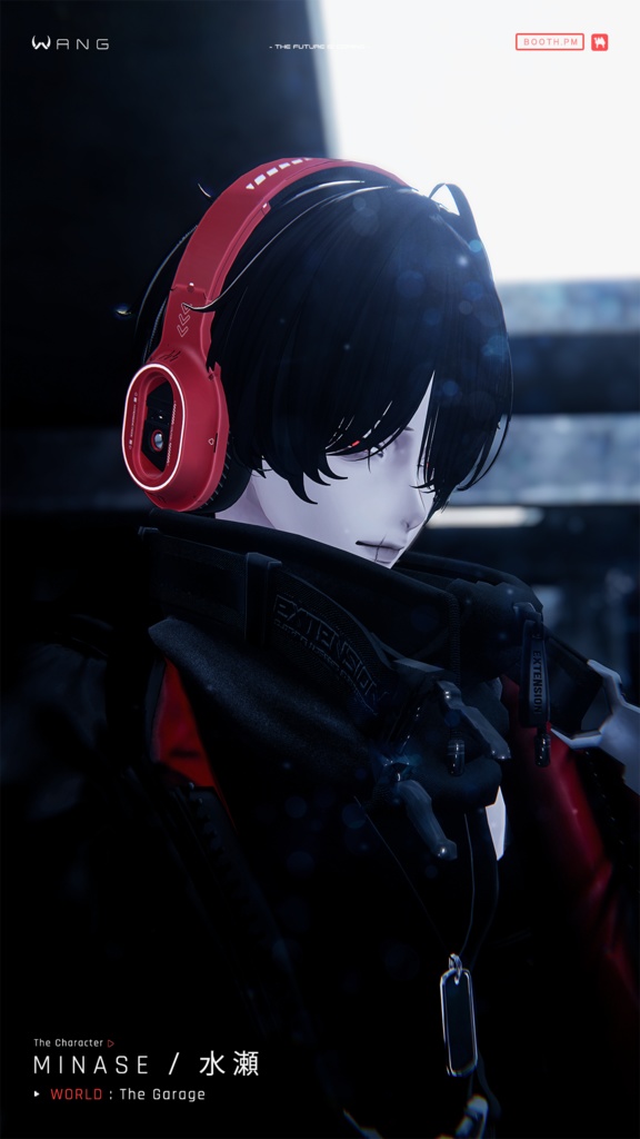 SONIQ-9 | ヘッドホン - Headphone【WANG】