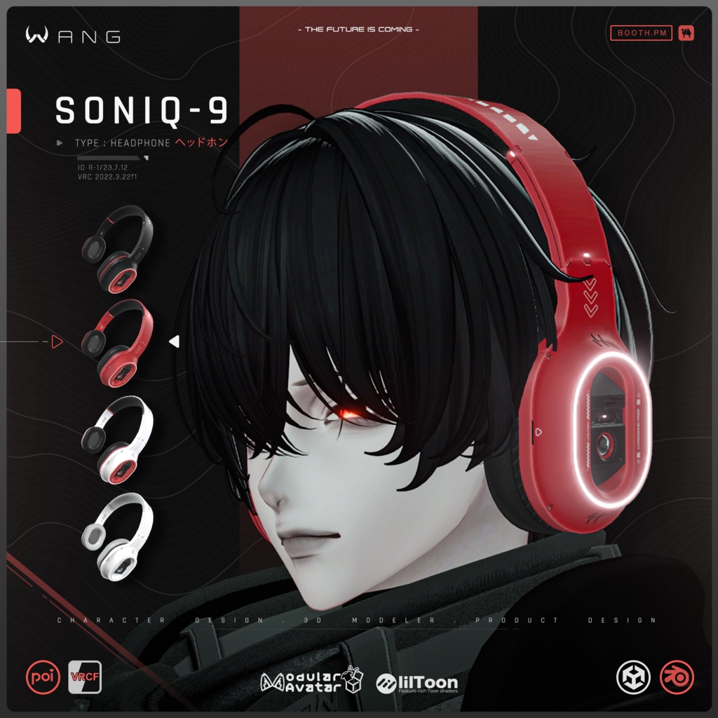 🔥 無料配布イベント🎁🔥 SONIQ-9｜ヘッドホン - Headphone【WANG】