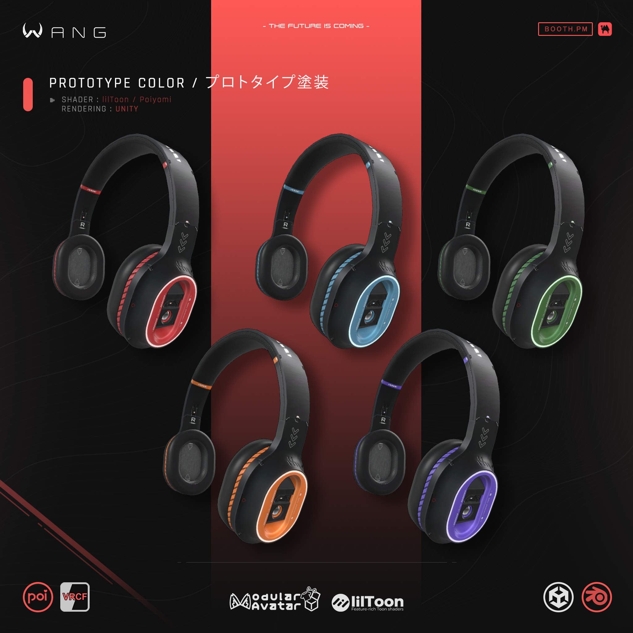 🔥 無料配布イベント🎁🔥 SONIQ-9｜ヘッドホン - Headphone【WANG】 - WANG - BOOTH