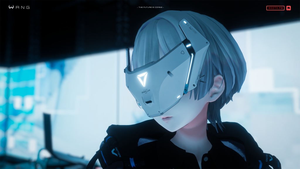 ENDFLUX・X | カーボンファイバーマスク - Tactical Mask【WANG】