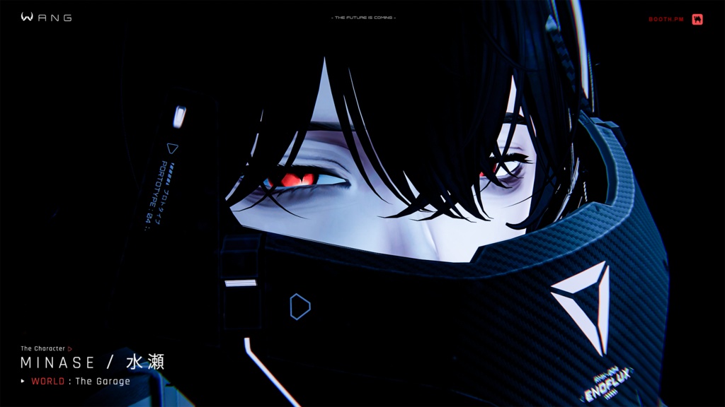 ENDFLUX・X | カーボンファイバーマスク - Tactical Mask【WANG】