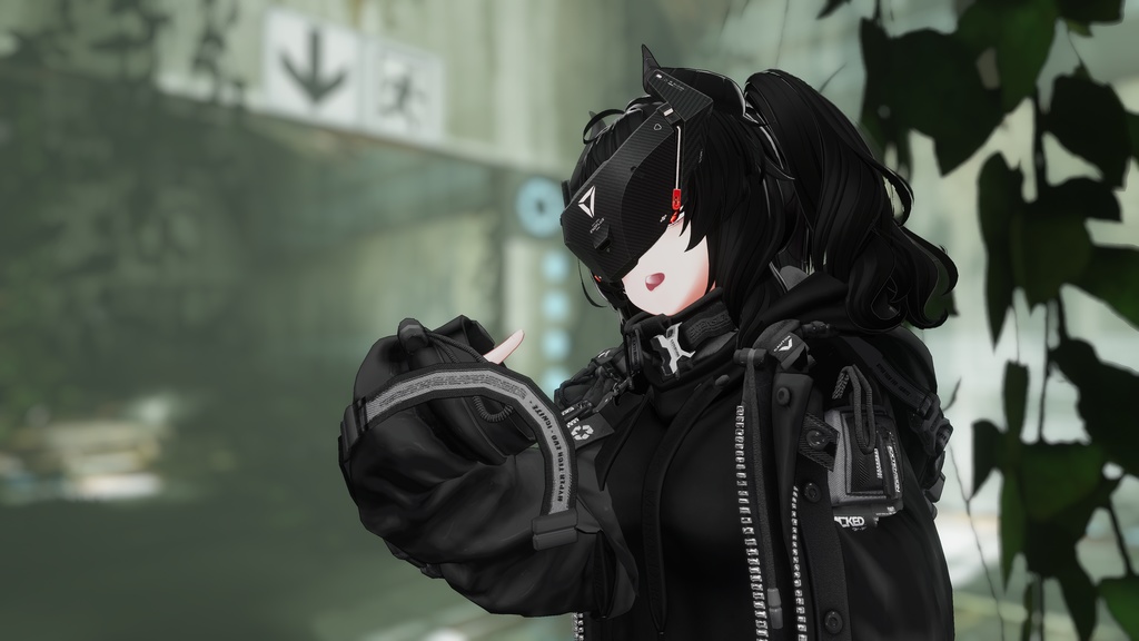 ENDFLUX・X | カーボンファイバーマスク - Tactical Mask【WANG】