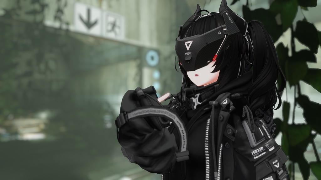 ENDFLUX・X | カーボンファイバーマスク - Tactical Mask【WANG】
