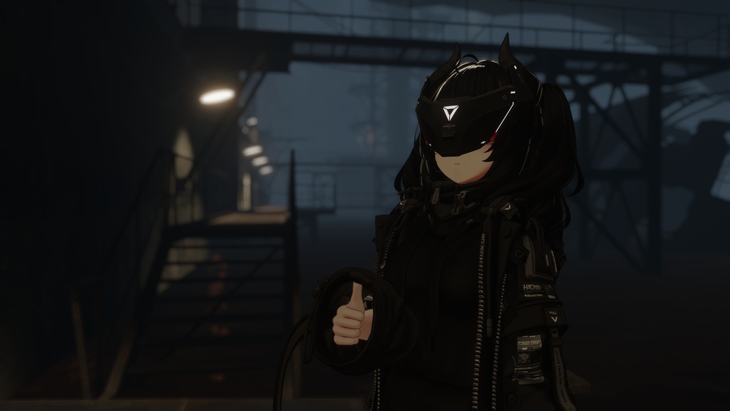 ENDFLUX・X | カーボンファイバーマスク - Tactical Mask【WANG】