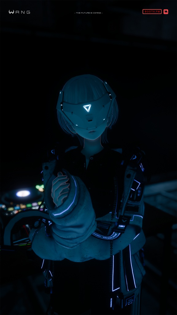 ENDFLUX・X | カーボンファイバーマスク - Tactical Mask【WANG】