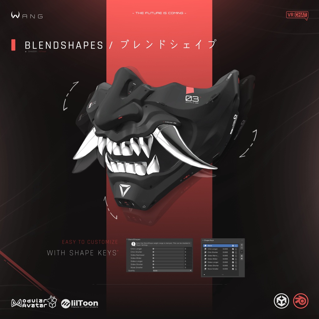 【SALE~!!🔥】 ONI MASK・鬼面|カーボンマスク ・ サイバーパンク – Tactical Cyberpunk