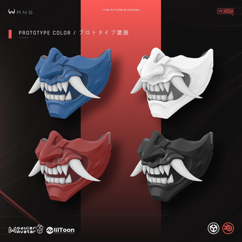 【SALE~!!🔥】 ONI MASK・鬼面|カーボンマスク ・ サイバーパンク – Tactical Cyberpunk
