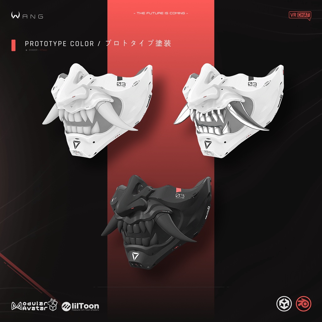 【SALE~!!🔥】 ONI MASK・鬼面|カーボンマスク ・ サイバーパンク – Tactical Cyberpunk