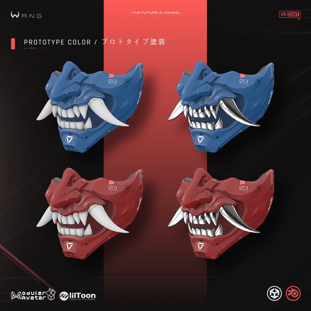 【SALE~!!🔥】 ONI MASK・鬼面|カーボンマスク ・ サイバーパンク – Tactical Cyberpunk