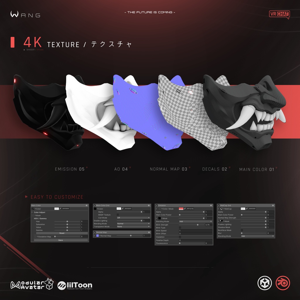 【SALE~!!🔥】 ONI MASK・鬼面|カーボンマスク ・ サイバーパンク – Tactical Cyberpunk