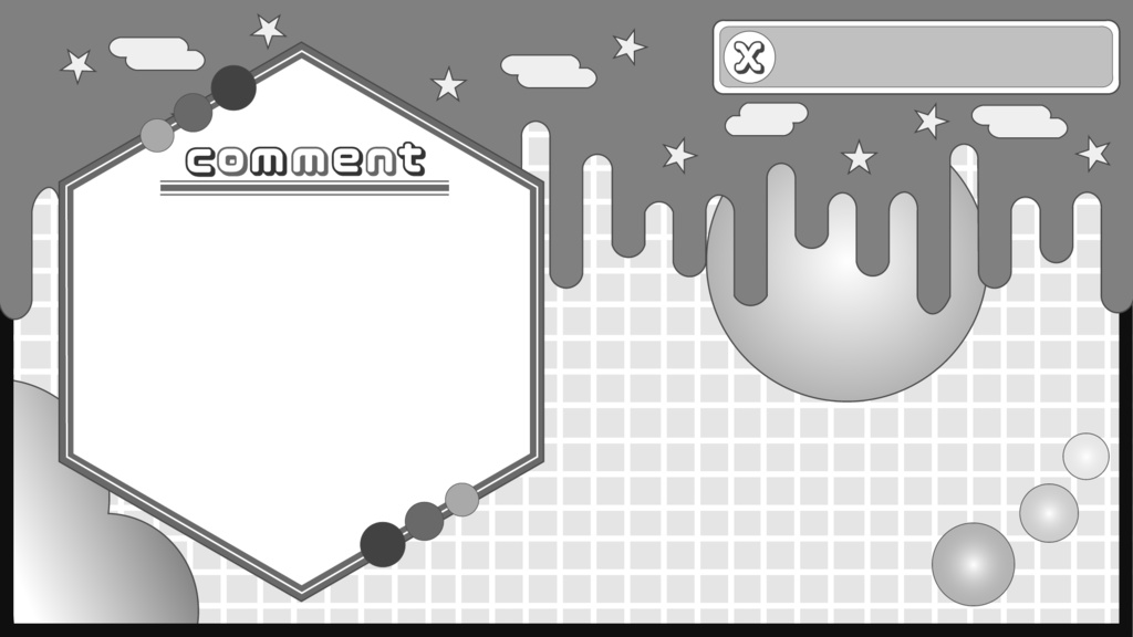 雑談配信に使える!背景素材・全6色