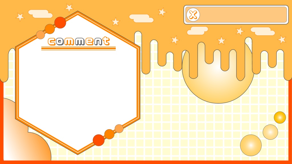 雑談配信に使える!背景素材・全6色
