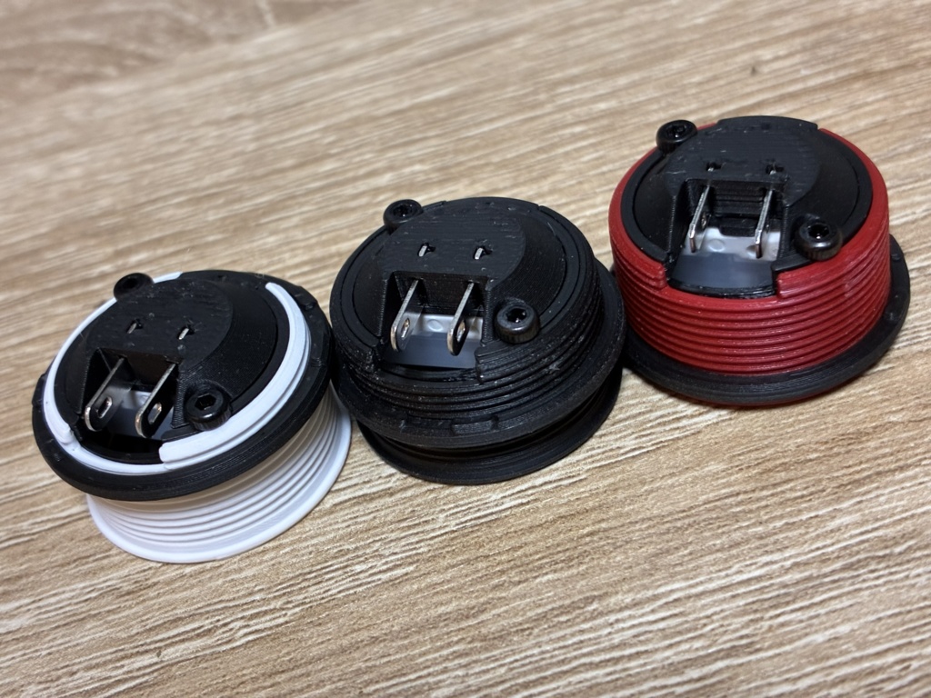 マイクロスイッチ搭載ボタン「option」24φ v3.1