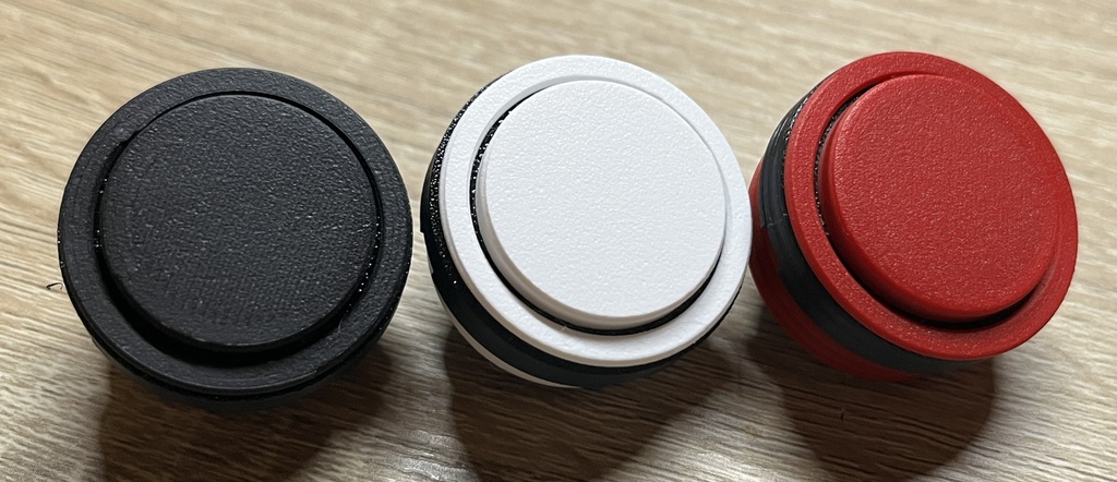 マイクロスイッチ搭載ボタン「option」30φ　v2.0